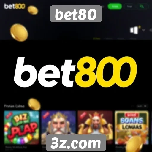 novas opções de jogos no bet80